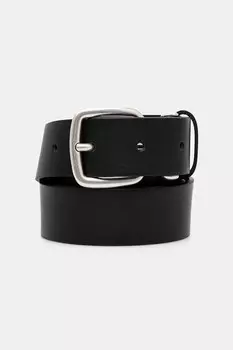 Кожаный ремень Sisley, черный