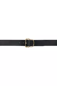 Кожаный ремень Swirl Toteme, черный