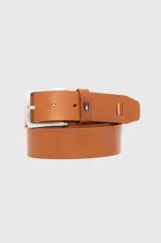 Кожаный ремень Tommy Hilfiger, коричневый