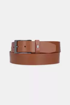 Кожаный ремень Tommy Hilfiger, коричневый
