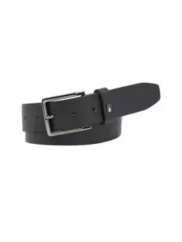 Кожаный ремень Tommy Hilfiger "OLIVER 3.5 EXT", черный