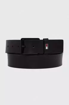 Кожаный ремень Tommy Jeans, коричневый