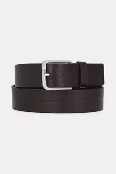 Кожаный ремень Tommy Jeans, коричневый