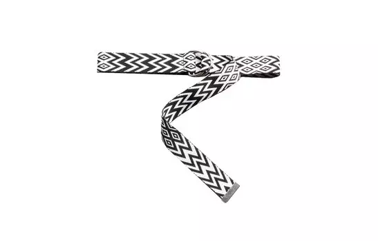 Кожаный ремень унисекс ALIEN BANG, Подарочная коробка коричнево-белого цвета