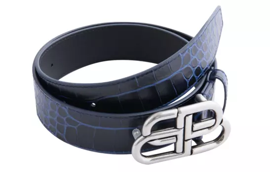 Кожаный ремень унисекс Balenciaga