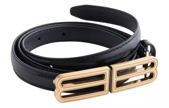Кожаный ремень унисекс Balenciaga
