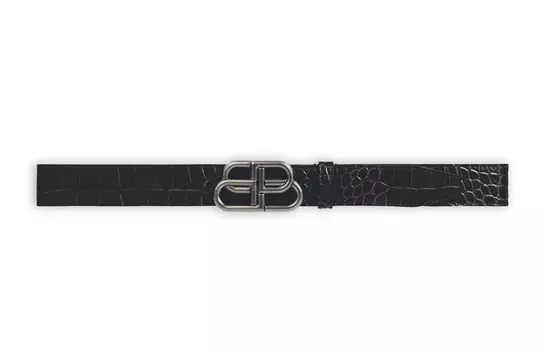 Ремень унисекс Balenciaga, черный