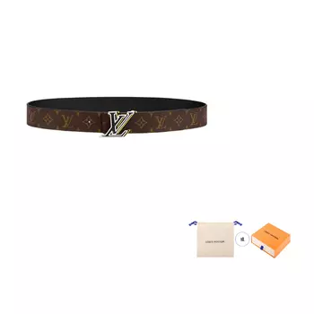 Кожаный ремень унисекс LOUIS VUITTON