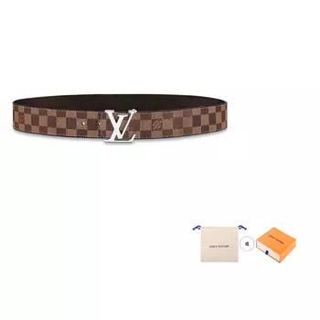 Ремень унисекс Louis Vuitton, коричневый