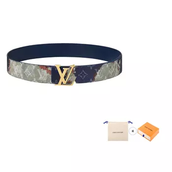 Кожаный ремень унисекс LOUIS VUITTON