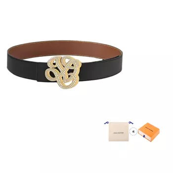 Кожаный ремень унисекс LOUIS VUITTON