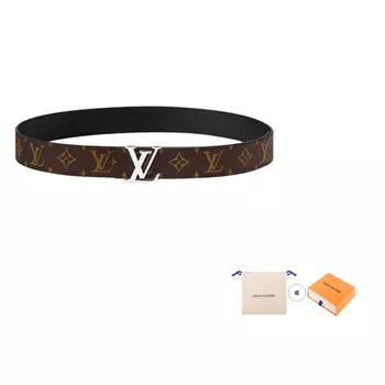 Ремень унисекс Louis Vuitton, коричневый