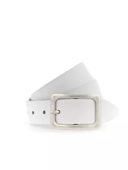 Кожаный ремень VANZETTI Belt, белый