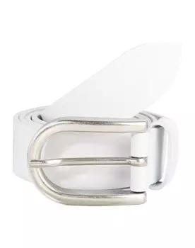 Кожаный ремень VANZETTI Belt, белый