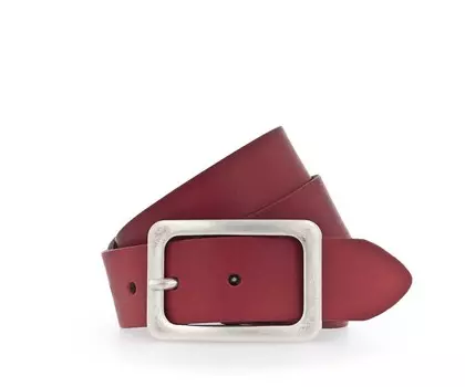 Кожаный ремень VANZETTI Belt, красный