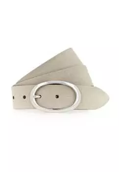 Кожаный ремень Vanzetti, бежевый
