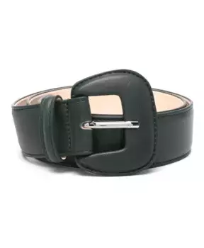 Кожаный ремень Виктория Agl, зеленый