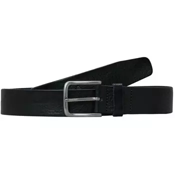 Кожаный ремень Zara, черный