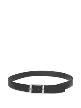 Кожаный ремень Zegna, черный