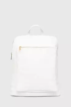 Кожаный рюкзак Answear Lab, белый