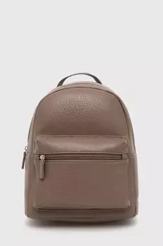 Кожаный рюкзак Answear Lab, бежевый