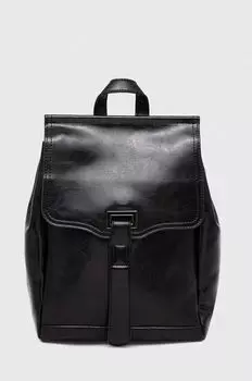 Кожаный рюкзак Answear Lab, черный