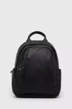 Кожаный рюкзак Answear Lab, черный
