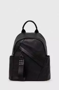 Кожаный рюкзак Answear Lab, черный