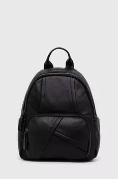 Кожаный рюкзак Answear Lab, черный