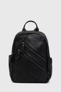 Кожаный рюкзак Answear Lab, черный