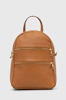 Кожаный рюкзак Answear Lab, коричневый