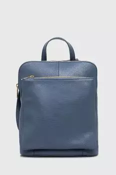 Кожаный рюкзак Answear Lab, синий