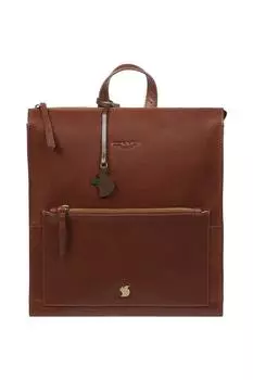 Кожаный рюкзак 'Aok' Conkca London, коричневый