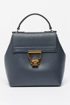 Кожаный рюкзак Arlettis с клапаном Coccinelle, синий