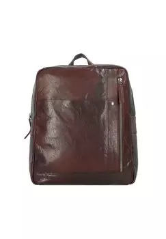 Кожаный рюкзак Bronco 34 см с отделением для ноутбука SPIKES & SPARROW, цвет Darkbrown