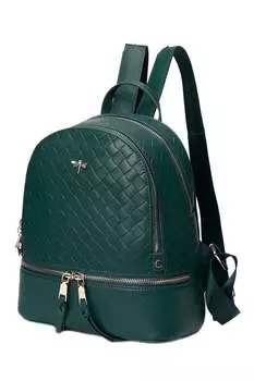 Кожаный рюкзак Brooks с тиснением C'Iel, зеленый