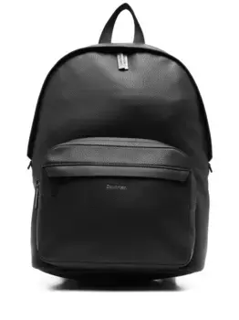 Кожаный рюкзак Calvin Klein, черный