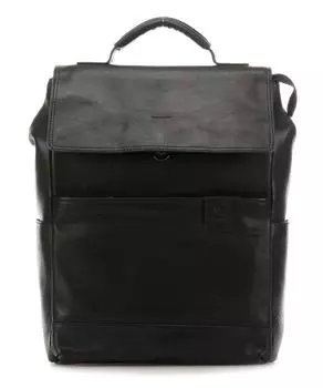 Кожаный рюкзак для ноутбука Hyde 15 Strellson, черный