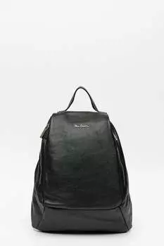 Кожаный рюкзак Dollaro Pierre Cardin, черный