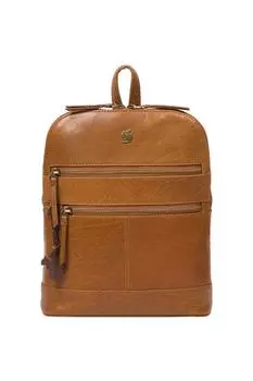 Кожаный рюкзак 'Франциска' Conkca London, коричневый