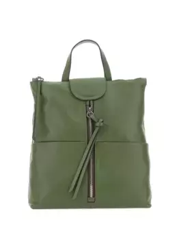 Кожаный рюкзак GIANNI CHIARINI, зеленый