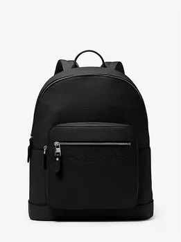 Кожаный рюкзак Hudson Commuter Michael Kors, черный