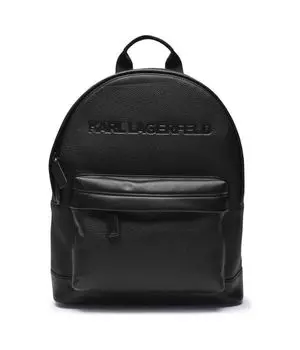 Кожаный рюкзак Karl Lagerfeld, черный