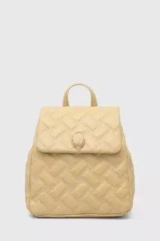 Кожаный рюкзак Kurt Geiger London, бежевый