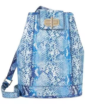 Кожаный рюкзак Maddie Joyful Oceangrove Brahmin, синий