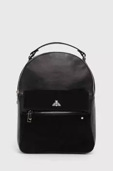 Кожаный рюкзак Medicine, черный