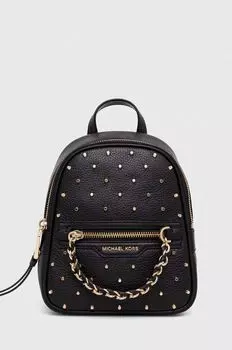 Кожаный рюкзак MICHAEL Michael Kors, черный