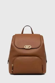 Кожаный рюкзак Michael Michael Kors, коричневый