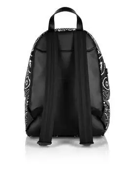 Кожаный рюкзак Пейсли Philipp Plein, черный
