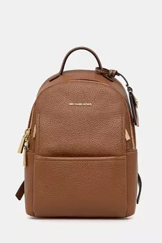 Кожаный рюкзак SABLE Michael Michael Kors, коричневый